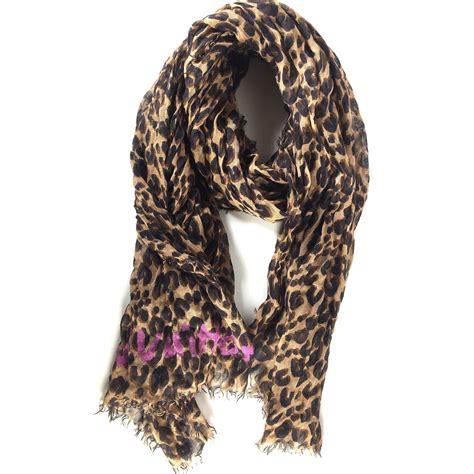 louis vuitton leopard stole|louis vuitton head scarf price.